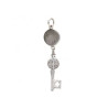 Colgante Llave de San Judas - En Plata de Ley 925 Envejecida