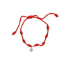 Pulsera de los 7 Nudos de Protección y la Milagrosa en Plata de Ley 925