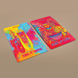 Baraja de Tarot Neón (78 cartas)