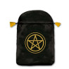 Bolsa Tarot Pentáculo - Lo  Scarabeo - Negro Satinado