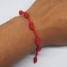 Pulsera 7 Nudos - Protección y Suerte - Roja