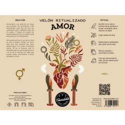 Velón Ritualizado - Amor