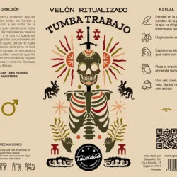 Velón Ritualizado - Tumba Trabajo