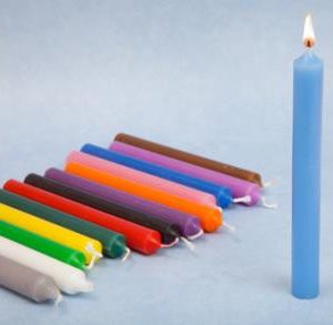 Vela Azul Celeste 19x2 - 8 Horas de Duración