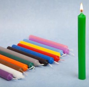 Vela Verde Claro 19x2 - 8 Horas de Duración