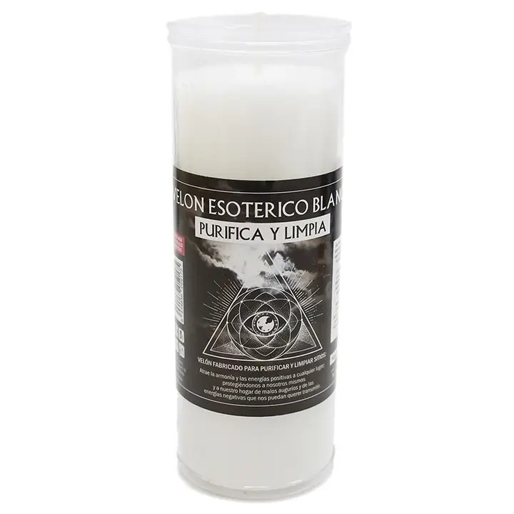 Velon Velón Esotérico - Blanco (Purifica y Limpia) - Salamandra Mágica ...
