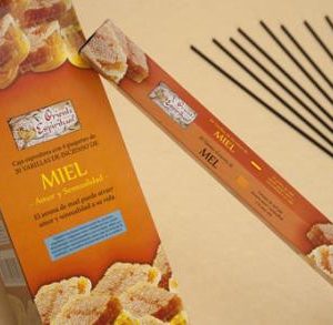 Incienso Miel – Hexagonal (Amor y Sensualidad)