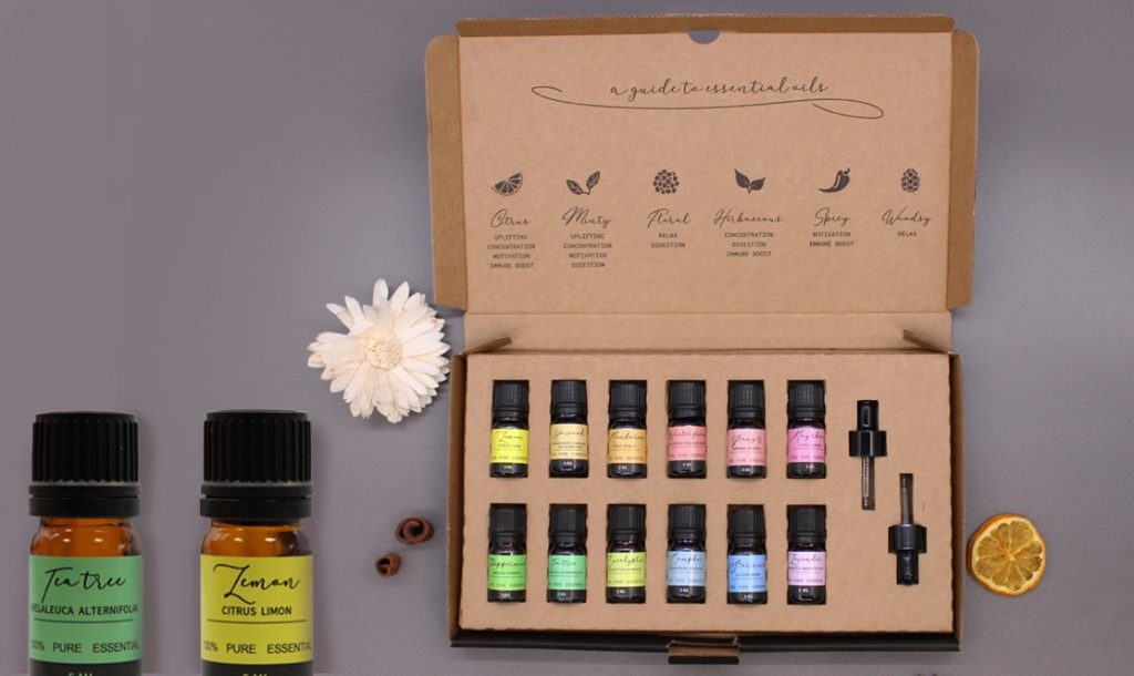 Set de Aceites Esenciales de Aromaterapia