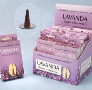 Incienso Cono Lavanda (Suerte y Bienestar)