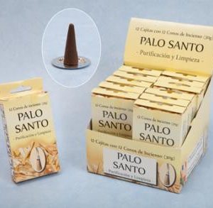 Incienso Cono Palo Santo (Purificación y Limpieza)