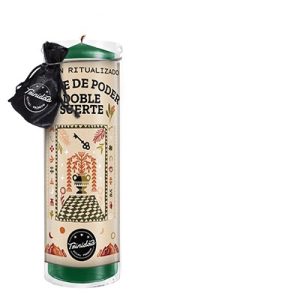Velón Ritualizado – Llave de Poder Doble Suerte