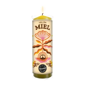 Velón Básico – Miel