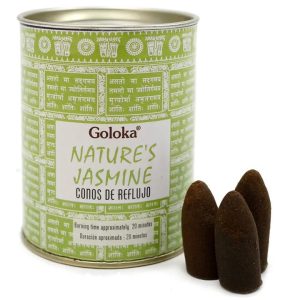 Conos de Incienso Goloka Reflux – Jazmín
