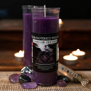 Velón Esotérico – Morado (Conseguir objetivos)