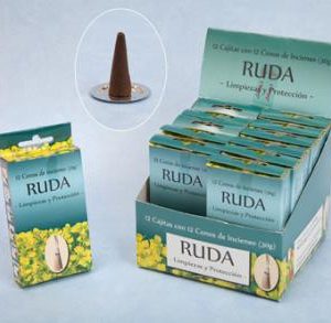 Incienso Cono Ruda (Limpiezas y Protección)