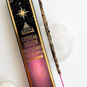 Incienso de Cuarzo Rosa Cristal – Aroma: Amor y Sanación