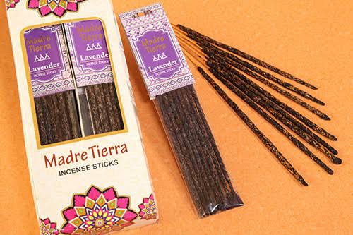 Incienso Orgánico Madre Tierra de Lavanda